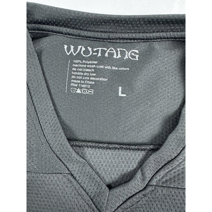 Vintage WU TANG CLAN #97 C.R.E.A.M. Football Jersey Footbal Jersey Black Size L