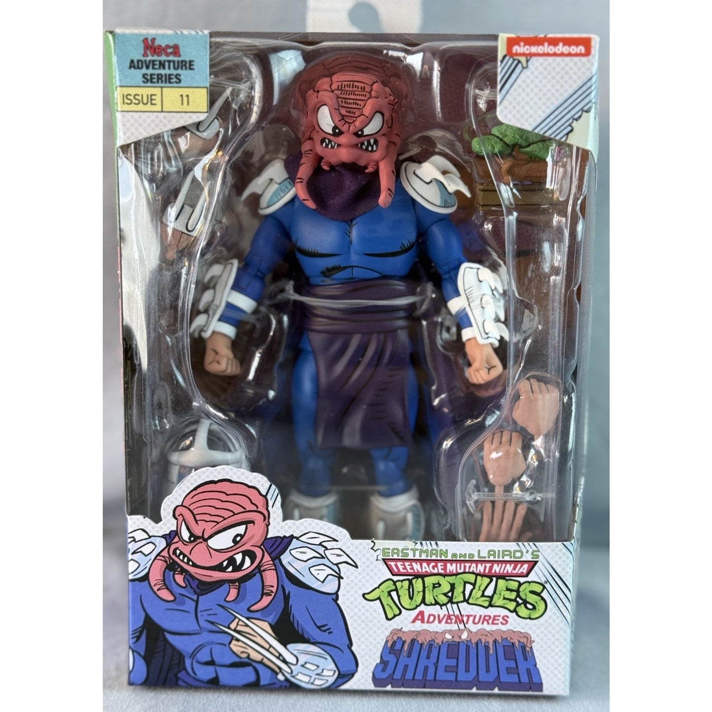 NECA Teenage Mutant Ninja Turtles Adventures (Archie Comics) Krang Shredder!