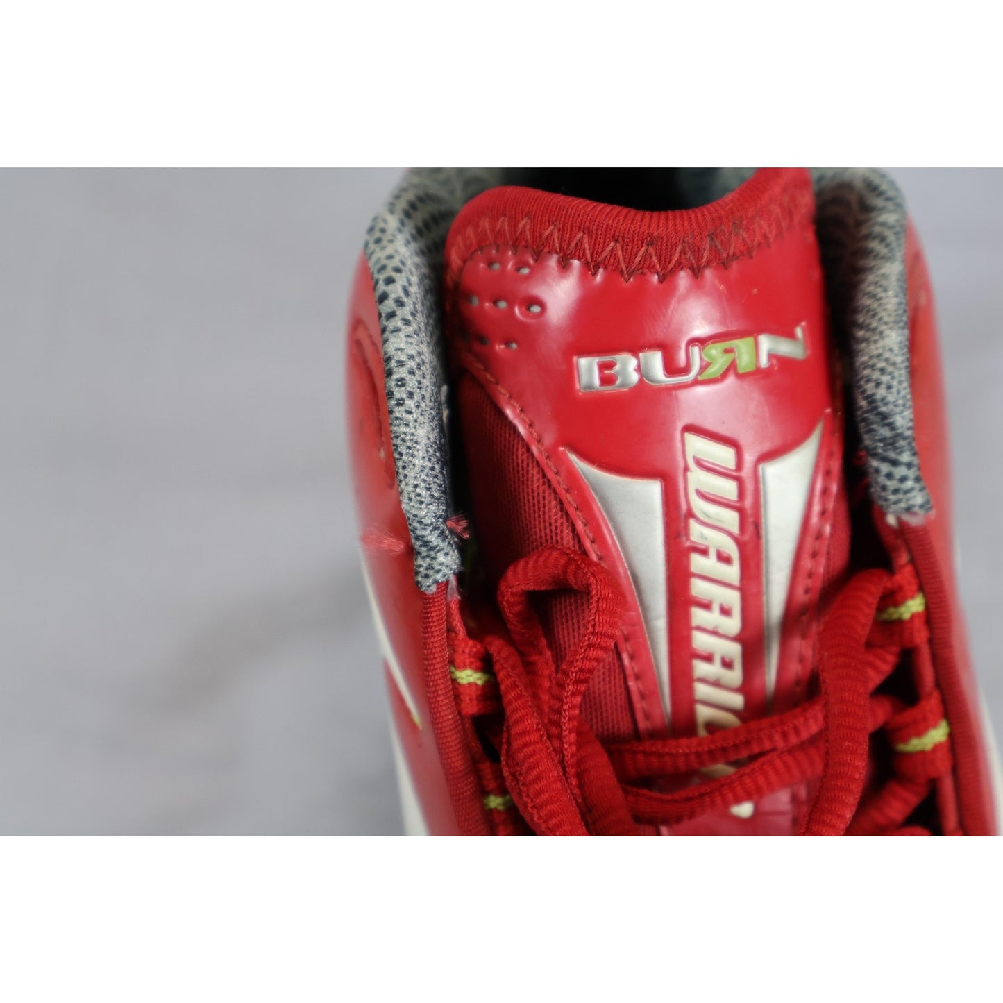 Warrior Burn 2.0 Shoes Mens Size 8.5 D Red White Lacrosse Cleats New Balance