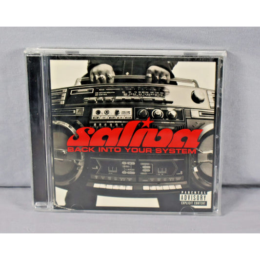 Saliva CD Back Into Your System Rock Music Album 2002 Nu Metal Parental Advisory