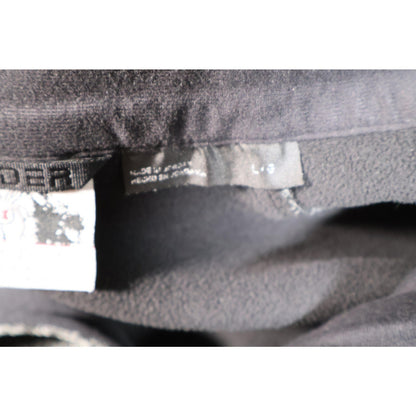 Spyder Sweater Mens Large Gray Stryke Half Zip Pullover Fleece Chest Pocket