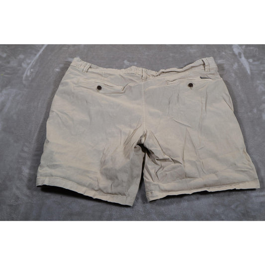 Red Head Shorts Mens 42 Khaki Beige Casual Classic Fit Cotton Pockets Outdoors