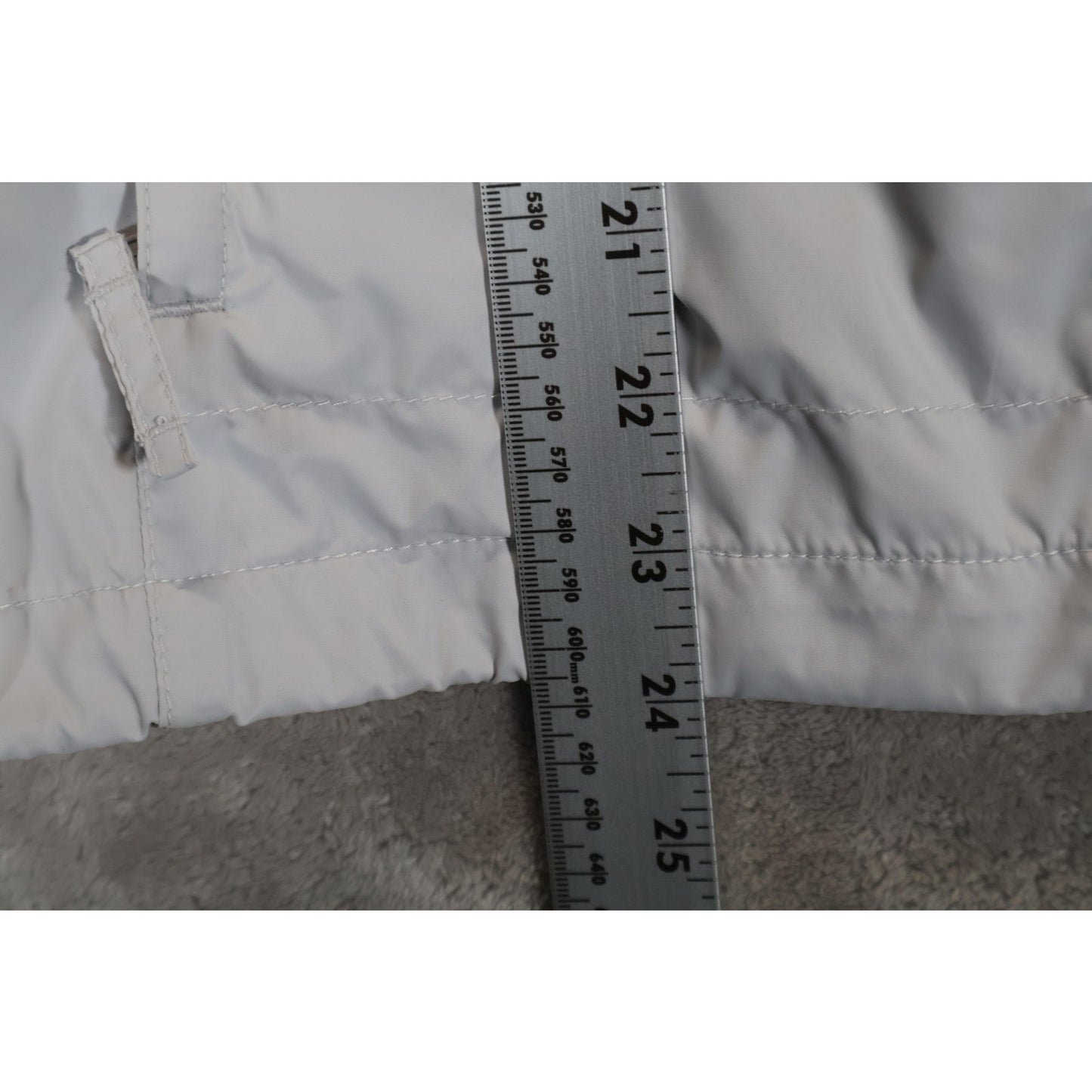 Columbia Jacket Womens Small Gray Hooded Full Zip Outdoor Lightweight Coat Parka