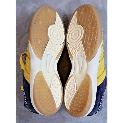 Adidas Wales Bonner Samba Suede Shoes Mens Size 7 Yellow Navy Gum Collab IH8407