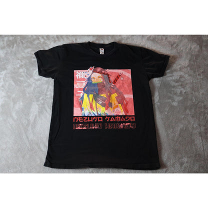 Nezuko Kamado Shirt Youth XL Anime Graphic Tee Demon Slayer Japanese Cosplay