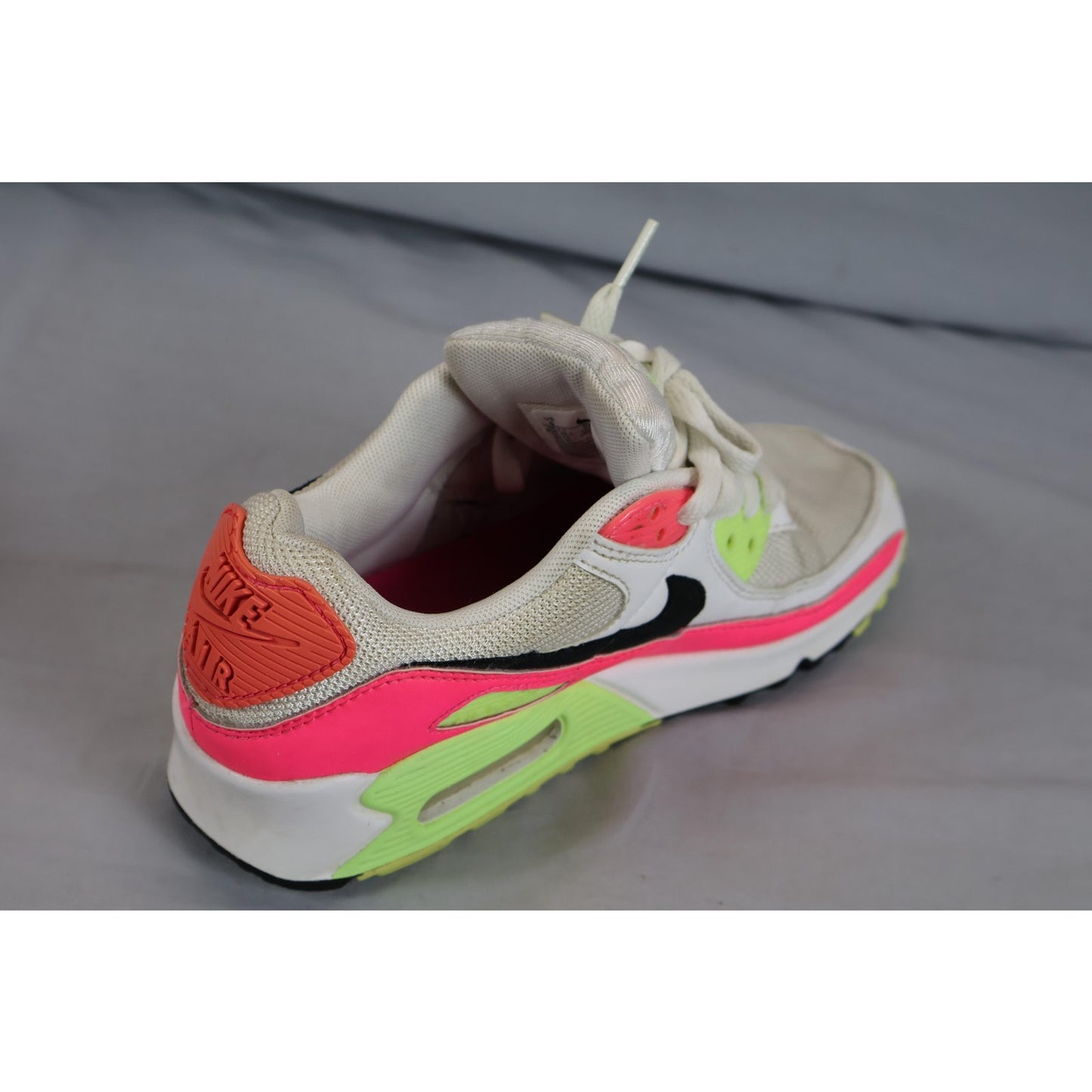 Nike Air Max 90 Shoes Womens Size 6 CT1030-100 Running Athletic Sneakers