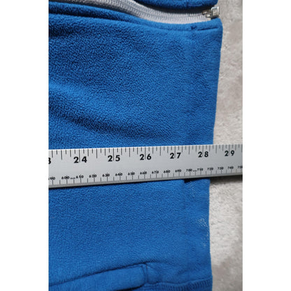 Columbia Jacket Mens XL Blue Full Zip Fleece Outdoor Layer Pocket Lightweight
