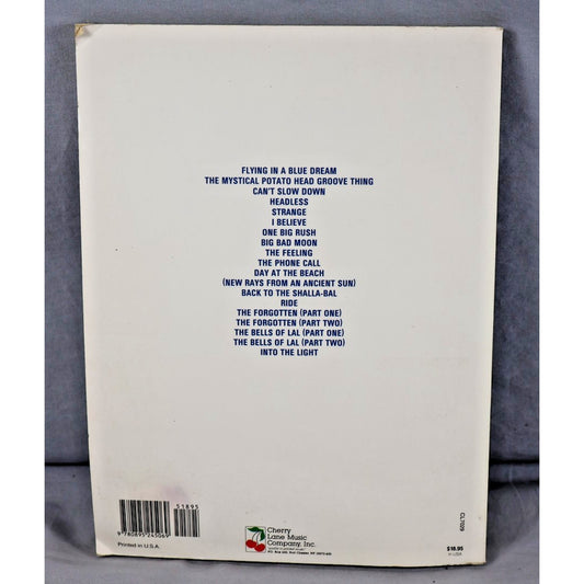 Vintage Joe Satriani Flying in a Blue Dream Guitar Songbook 1989 Cherry Lane