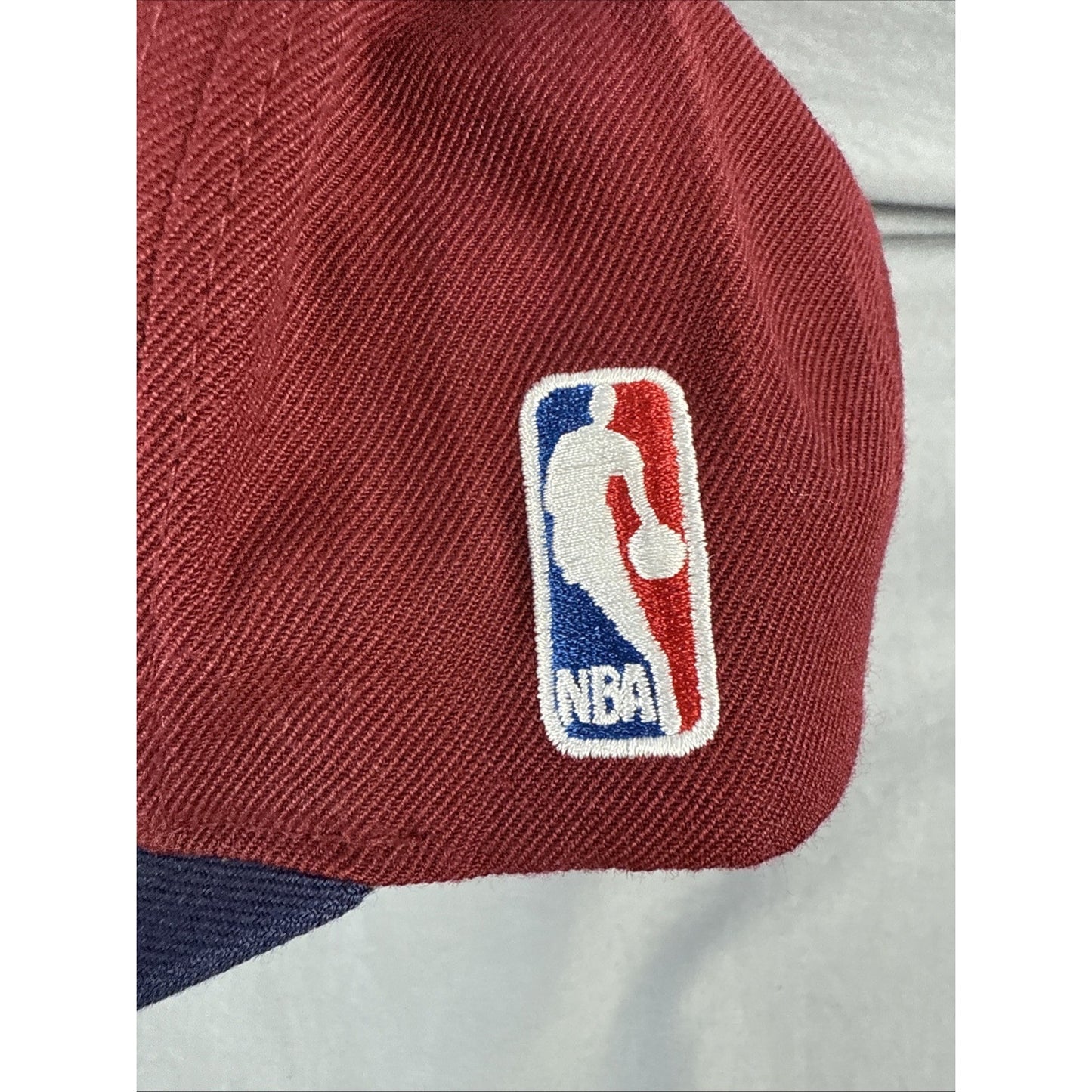 NBA Cleveland Cavaliers Maroon & Blue Mitchell and Ness Snapback Hat Cap