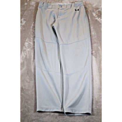 Under Armour Baseball Pants Mens Large Double Knee Athletic Polyester