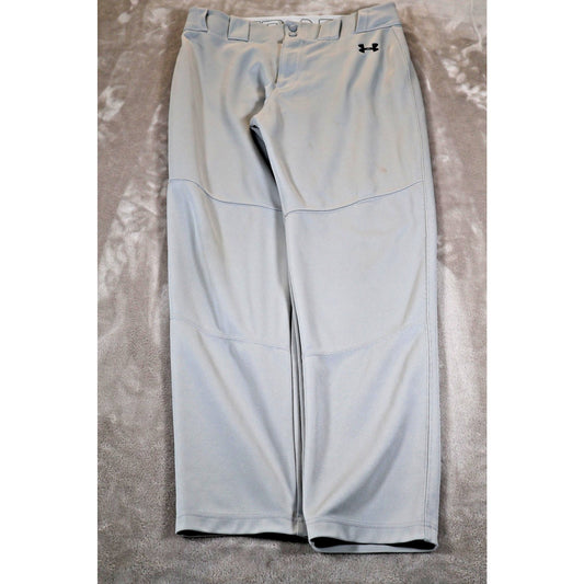 Under Armour Baseball Pants Mens Large Double Knee Athletic Polyester