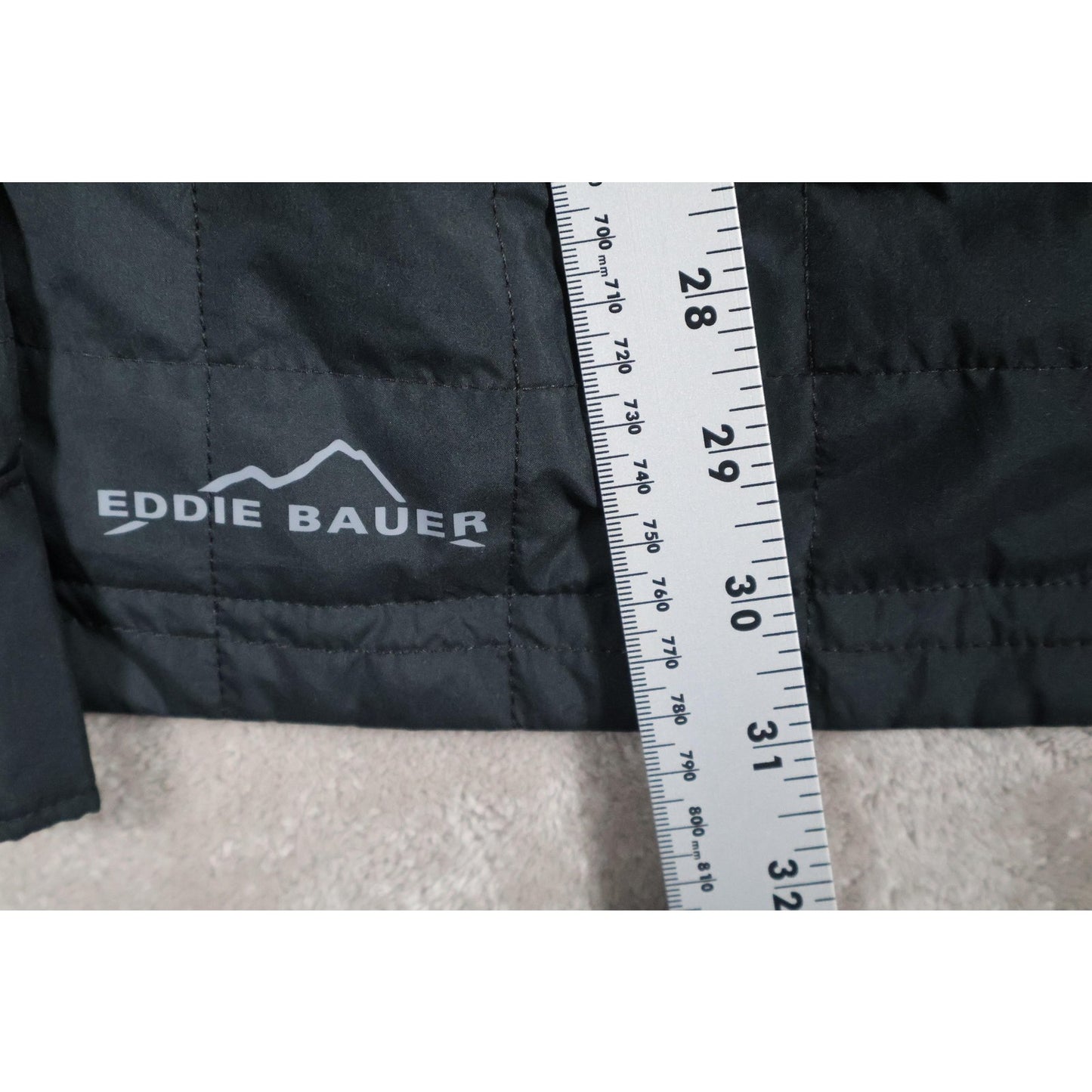 Eddie Bauer Jacket Mens XL Quilted Shirt Jacket Insulated AV MFG Excellence