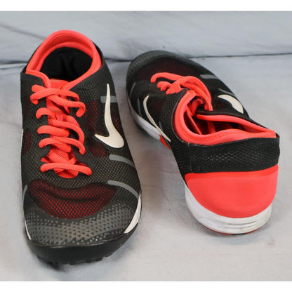 Nike Running Shoes Womens Size 7 Black Red White Lunarlon Training Lightweight