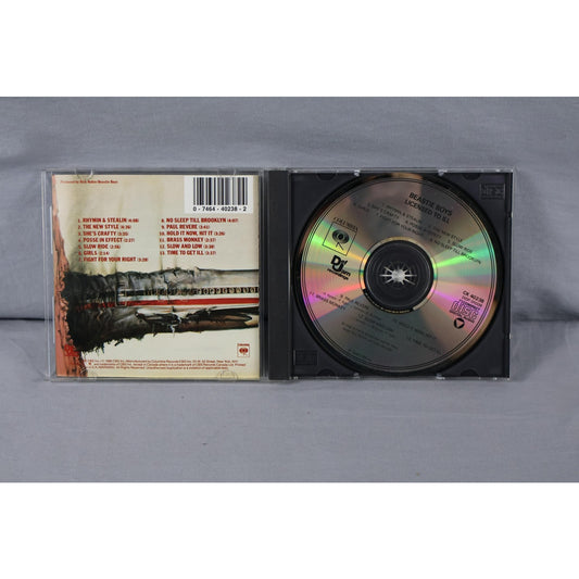 Beastie Boys CD Licensed To Ill Album 1986 Def Jam Hip Hop Rap Classic Columbia