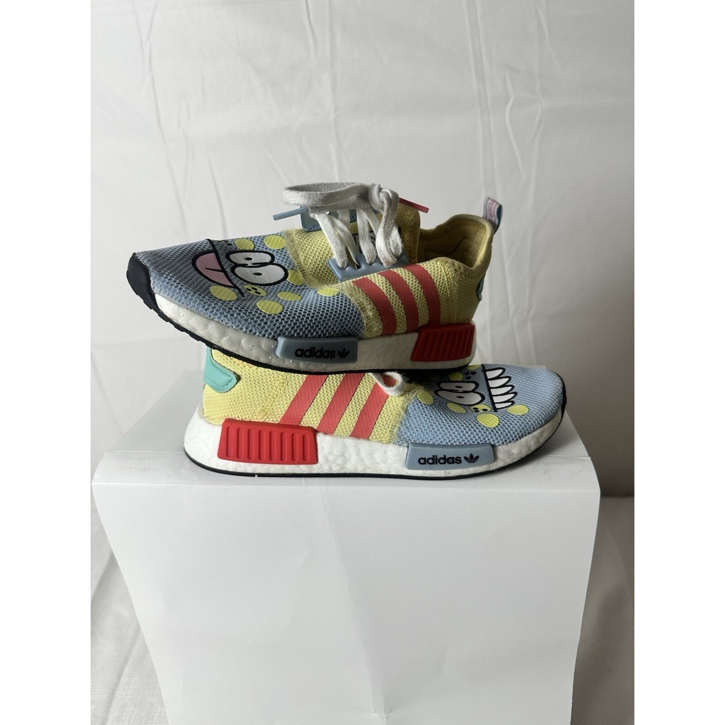 Adidas NMD R1 Refined x Kevin Lyons Monster Sneakers - Size 3