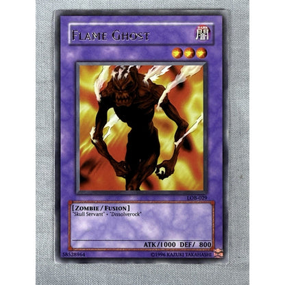 Flame Ghost - LOB-029 - Vintage - Unlimited - Yugioh TCG -NM/LP