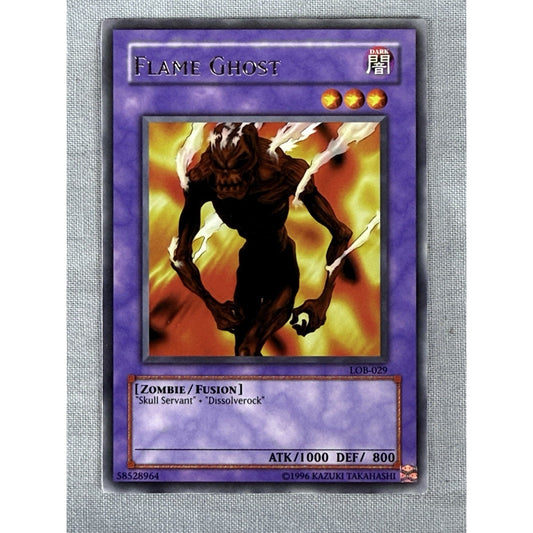 Flame Ghost - LOB-029 - Vintage - Unlimited - Yugioh TCG -NM/LP