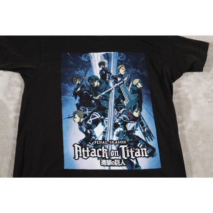 Attack on Titan Shirt Mens Medium Final Season Anime Graphic Tee Ripple Junction