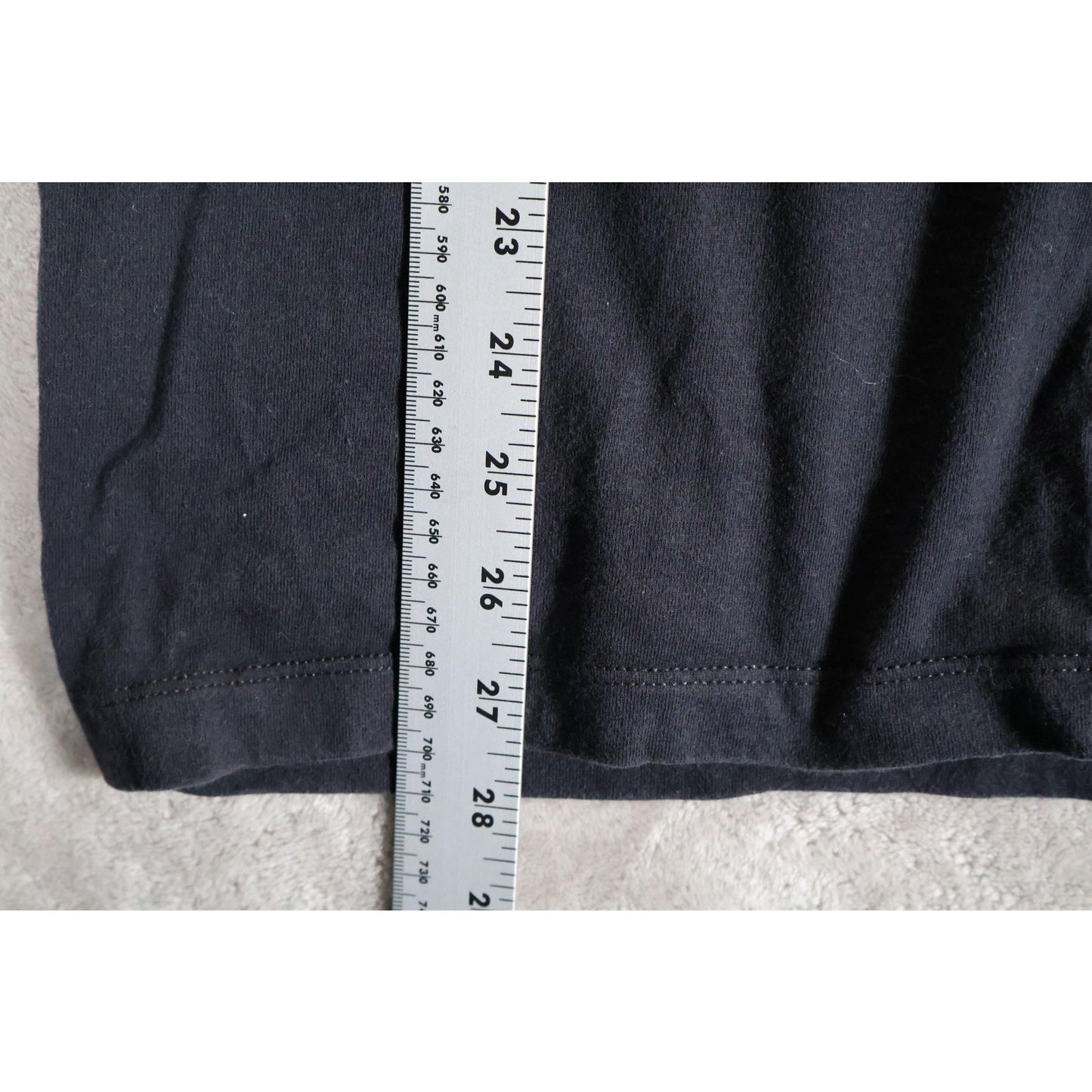 Nike Shirt Mens Medium Black Long Sleeve Worldwide Globe Graphic Streetwear