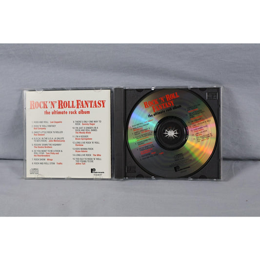 Rock 'N' Roll Fantasy CD Ultimate Rock Album Led Zeppelin The Who Wings 1992