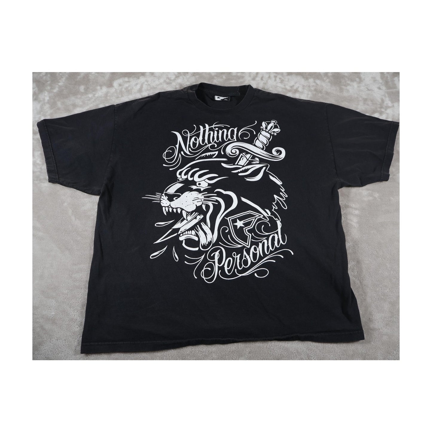 Famous Stars and Straps Shirt Mens 3XL Nothing Personal Panther Graphic Tee