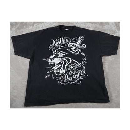 Famous Stars and Straps Shirt Mens 3XL Nothing Personal Panther Graphic Tee