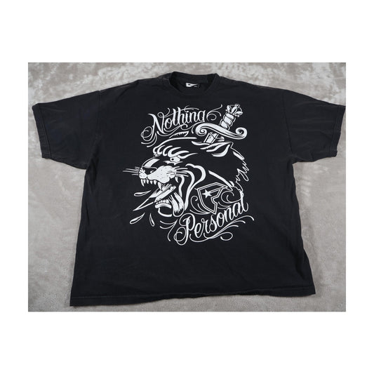 Famous Stars and Straps Shirt Mens 3XL Nothing Personal Panther Graphic Tee