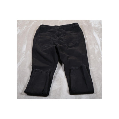 Flying Monkey Jeans Womens 31 Black Stretch Denim Skinny Pants Style F4207