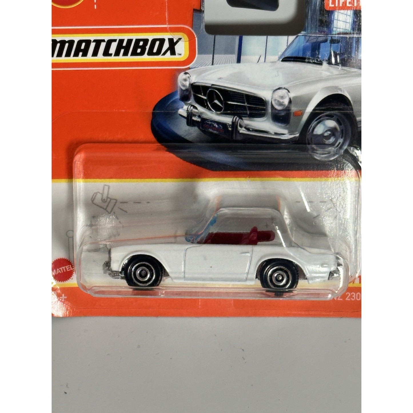 Matchbox 2024 Mercedes-Benz 230 SL 86/100 Short Card