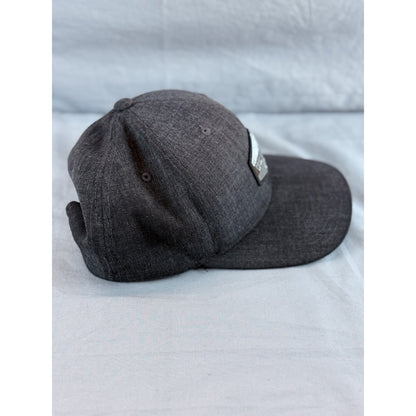 Travis Mathew Sawing Logs Snapback Hat Flexfit 110 Gray Yupoong Cap
