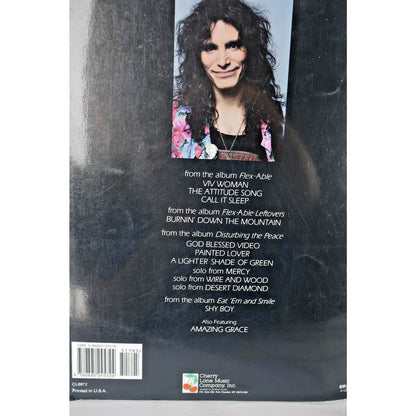 Vintage 1991 Steve Vai Guitar Songbook Cherry Lane Music Flex-Able Eat 'Em Smile