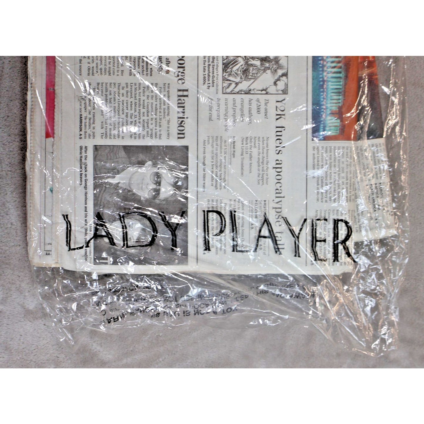 The Press-Enterprise Millennium Edition Newspaper January 1 2000 Y2K Headlines