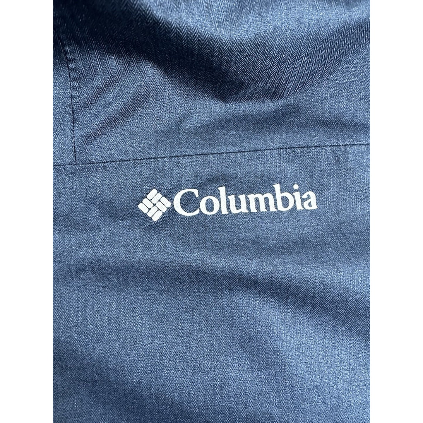 Columbia Mens Size XXL Ascender Softshell Lined Jacket Water Resistant Navy
