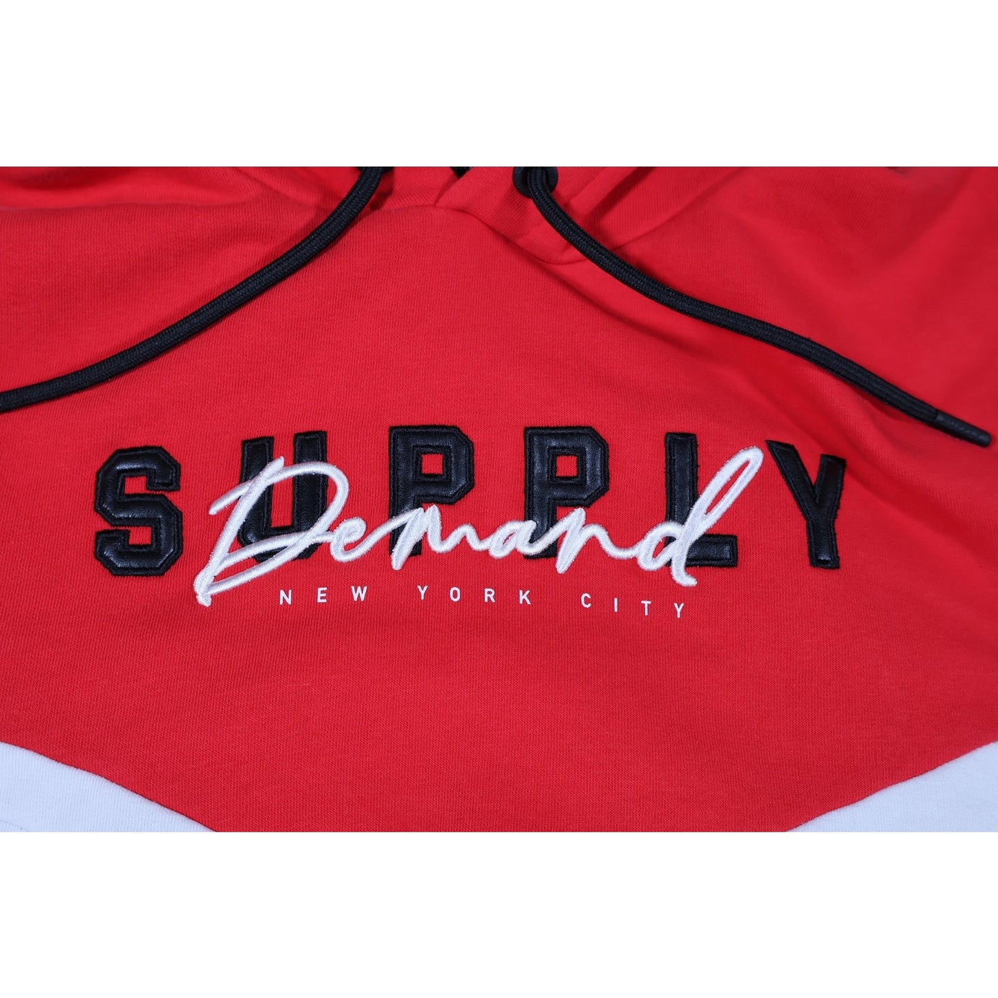 Supply & Demand Hoodie Mens Medium Pullover Embroidered Streetwear