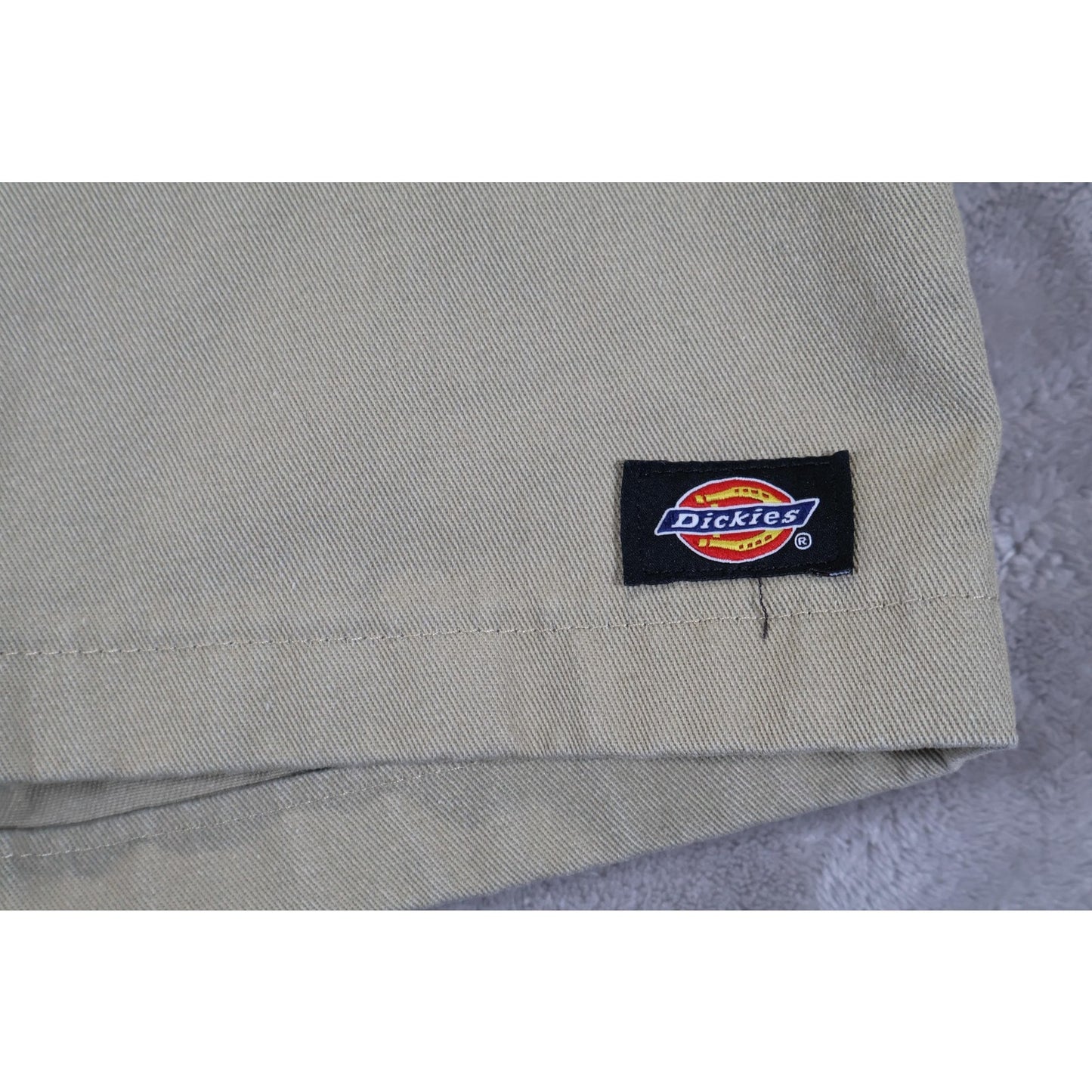 Dickies Shorts Mens Large Khaki Tan Work Utility Classic Fit Durable Chino Style