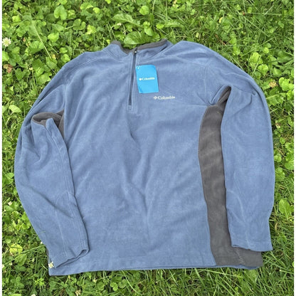 Columbia Women's Two-Toned Quarter Zip Pullover - Large
