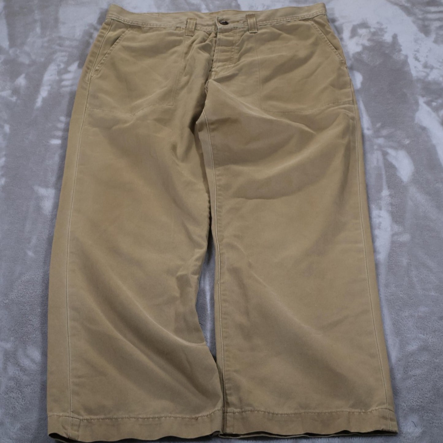 Levis Premium Pants Mens 34x32 Straight Leg Chino Workwear Casual