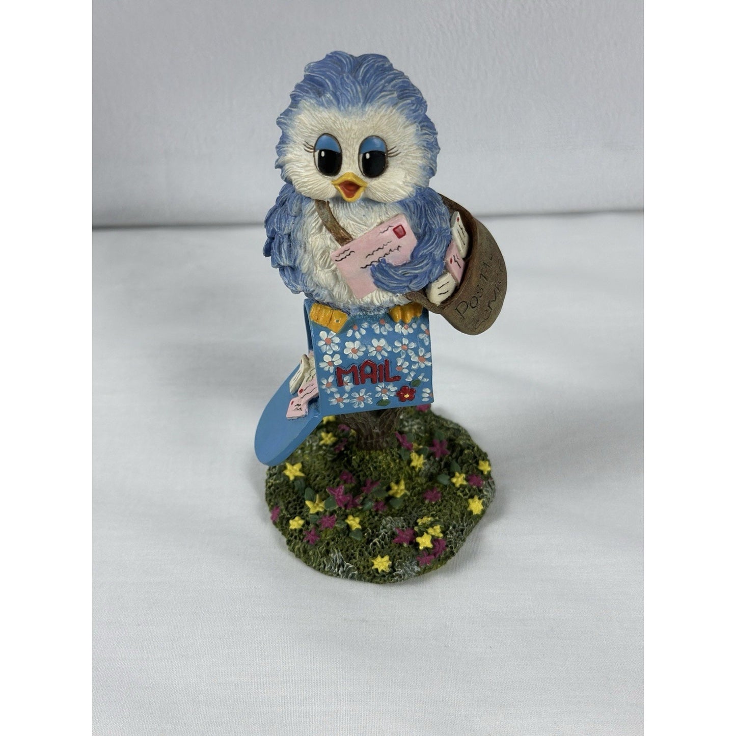 Set Of 4 Pins Vintage 2000 Sonshine Promises Bluebird Figurine By Gretchen