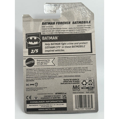 2023 Hot Wheels Batman Forever Batmobile Black #55/250