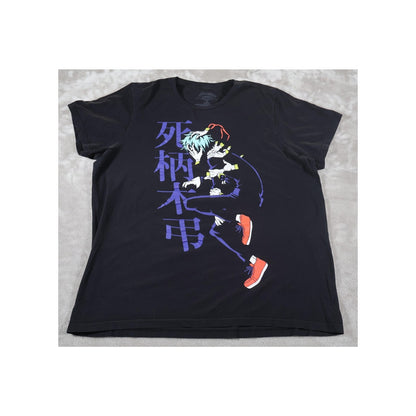My Hero Academia Shirt Mens 2XL Black Tomura Shigaraki Anime Graphic Tee