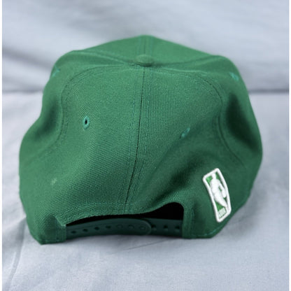 New Era 9Fifty Men Cap Boston Celtics Basic Green Strapback Hat