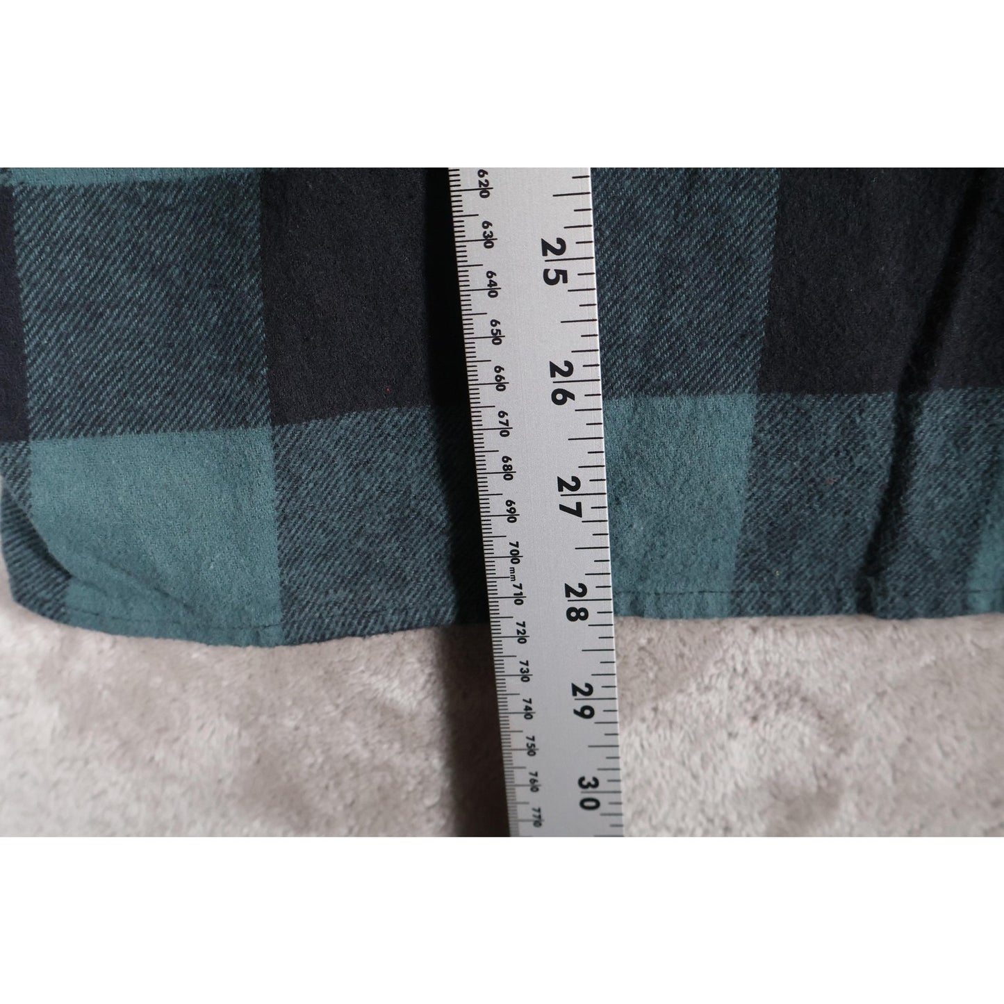 Neff Shirt Mens Medium Plaid Flannel Hooded Button Up Skate Streetwear