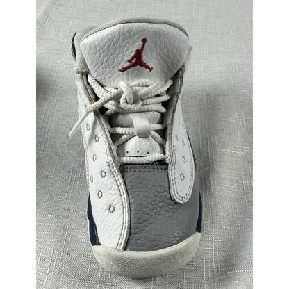 Pre Owned Nike Boys Air Jordan 13 White Basketball Shoes DJ3003-164 Size 7C Y