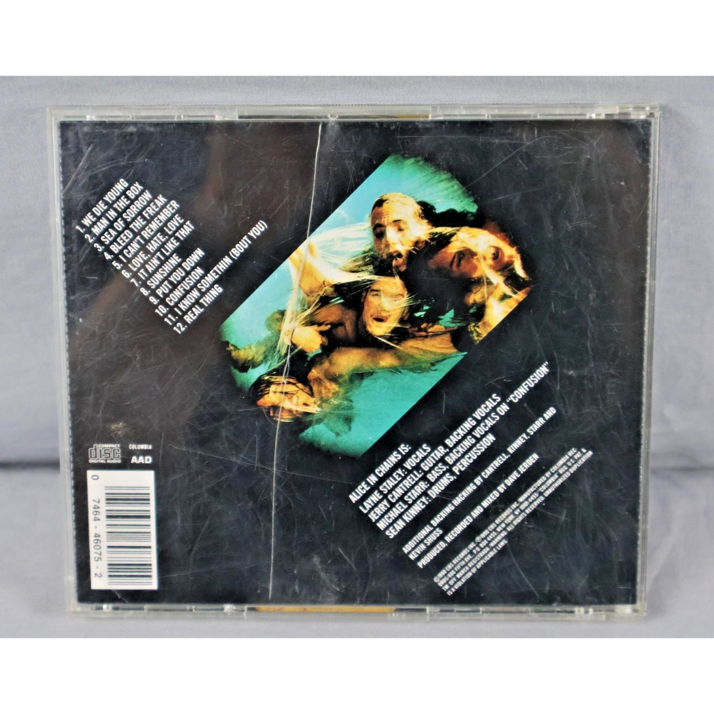 Alice In Chains CD Facelift 1990 Grunge Rock Album Columbia Layne Staley Music