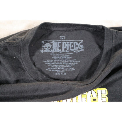 One Piece Anime Shirt Mens Large Straw Hat Crew Luffy Zoro Sanji Graphic Tee