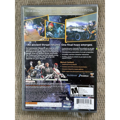 Mass Effect Platinum Hits - Xbox 360 - Like New