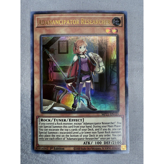 Adamancipator Researcher MP21-EN225 Holo 2021 Mega-Tin: Ancient Battles 1st