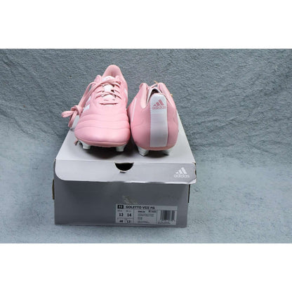 Adidas Goletto VIII FG Soccer Shoes Cleats Mens Size 13 Pink White Firm Ground