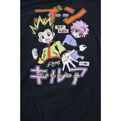Hunter x Hunter Shirt Mens Medium Black Gon Killua Anime Manga Graphic Tee HxH