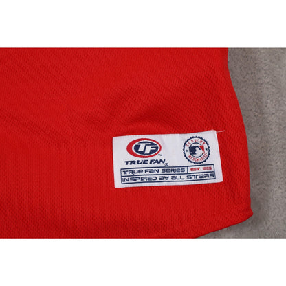 Washington Nationals Jersey Mens XL MLB Baseball True Fan Series Polyester Shirt